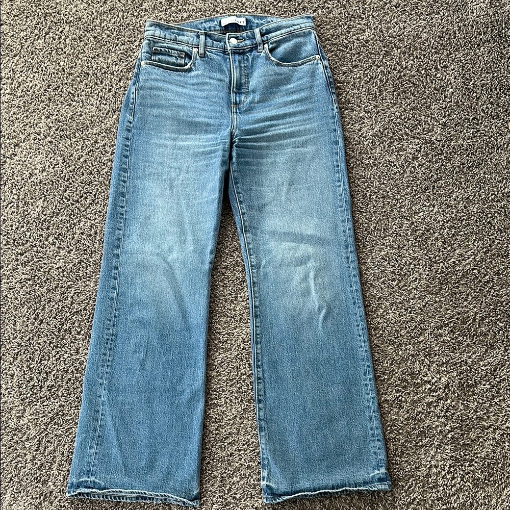 LOFT Blue Flare & Wide Leg Jeans